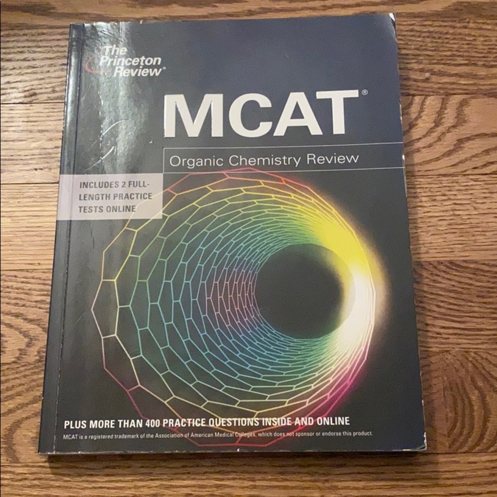 MCAT Organic Chemistry review book